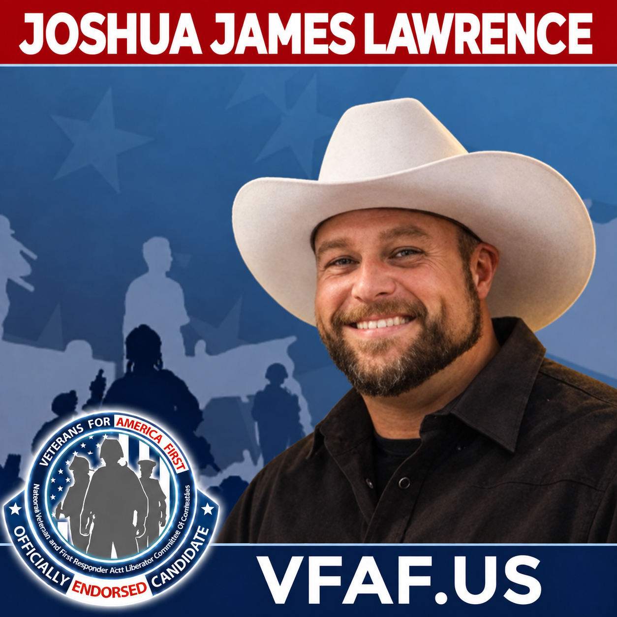 Veterans for America First officially endorses Joshua James Lawrence for NM State Auditor — VFAF.us